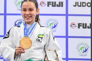 Judoca piauiense conquista medalha de ouro no Campeonato Pan-americano