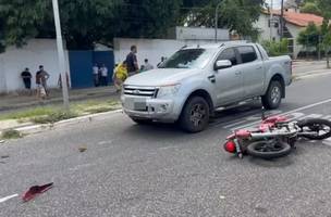 Jovem morre e outro fica ferido em acidente no bairro Saci (Foto: Reprodução)