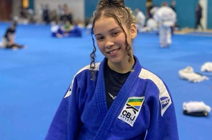 Judoca piauiense Jeissiara Vidal. (Foto: Reprodução/Redes Sociais)