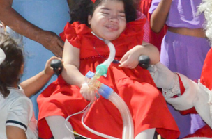 Laila Vitória morava no Hospital Dirceu Arcoverde, em Parnaíba, desde o nascimento. (Foto: Reprodução)