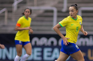 Luana Bertolucci, meio-campista da seleção brasileira. (Foto: Reprodução/Instagram)