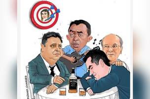 Na charge do Izanio, Ciro aparece fadigado…e na pesquisa ele tira voto do candidato Silvio Mendes em Teresina (Foto: Reprodução)