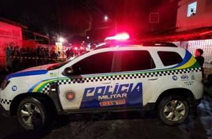 Noite violenta em Teresina (Foto: Reprodução)