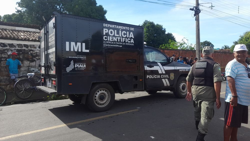 O Instituto Médico Legal (IML) foi acionado para remover o corpo
