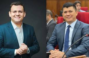 Prefeito de Cocal, Douglas de Carvalho Lima e o deputado estadual Rubens de Sousa Vieira (Foto: Reprodução/Instagram)