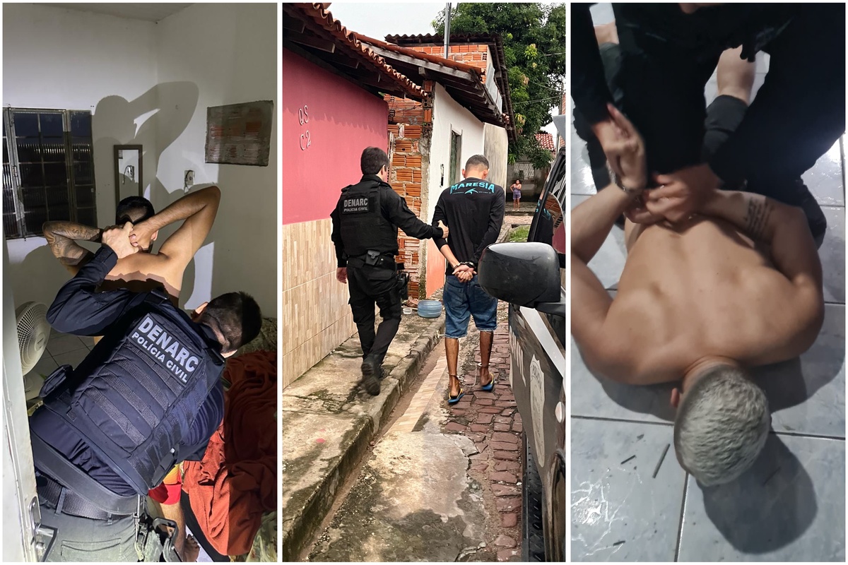 Prisões realizadas durante a manhã desta quinta-feira (4)