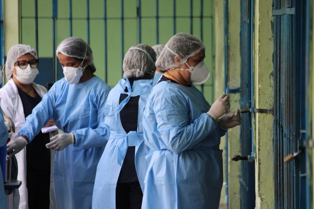 Sejus Realiza Vacinação nas Penitenciárias de Teresina