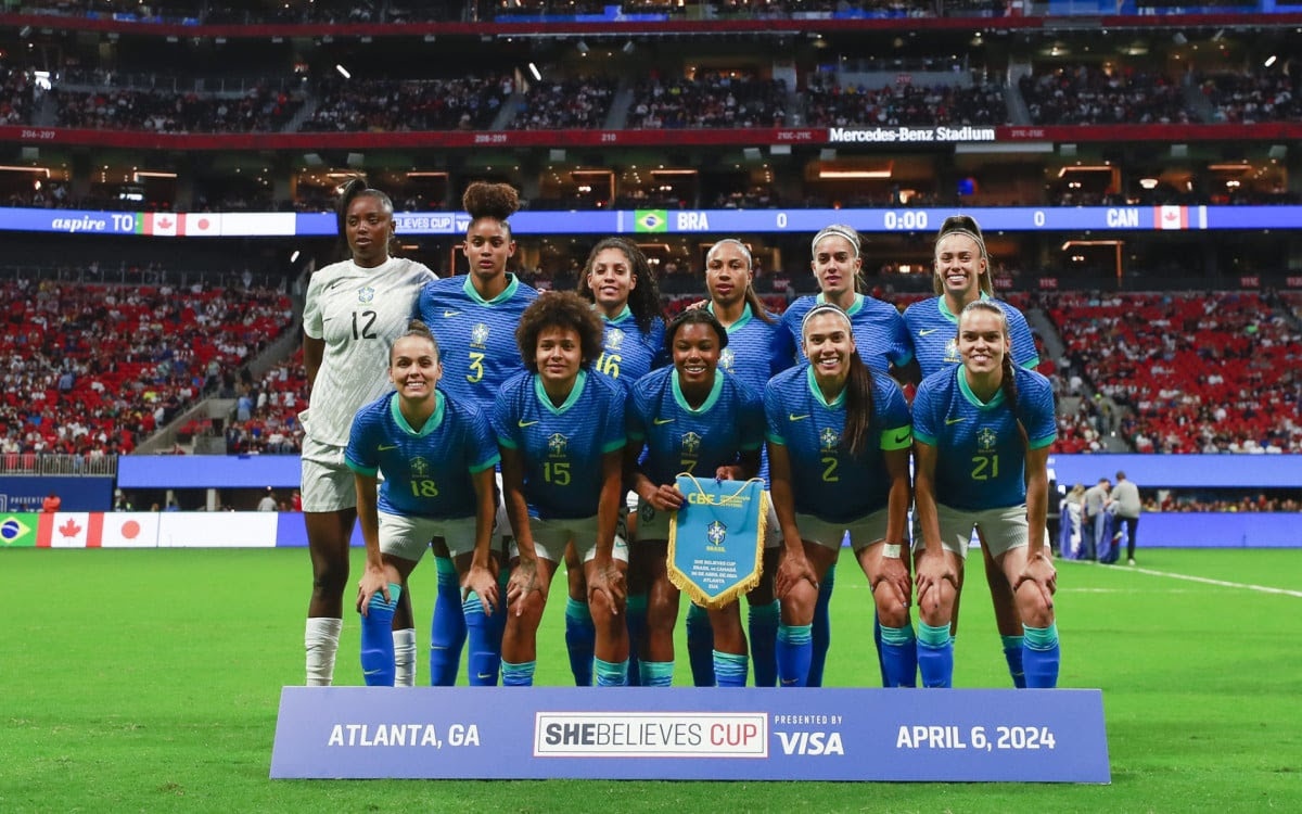 Seleção brasileira feminina parou na semifina