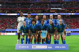 Seleção brasileira feminina parou na semifina (Foto: Reprodução)