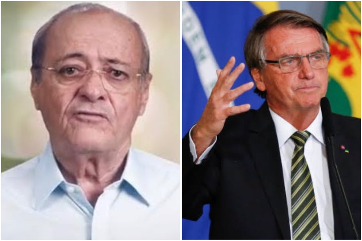 Silvio Mendes e Jair Bolsonaro
