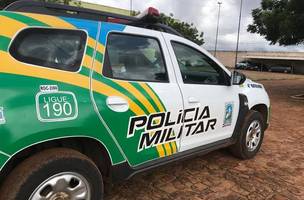 Viatura da Polícia Militar do Piauí (Foto: Wesley Monteiro)