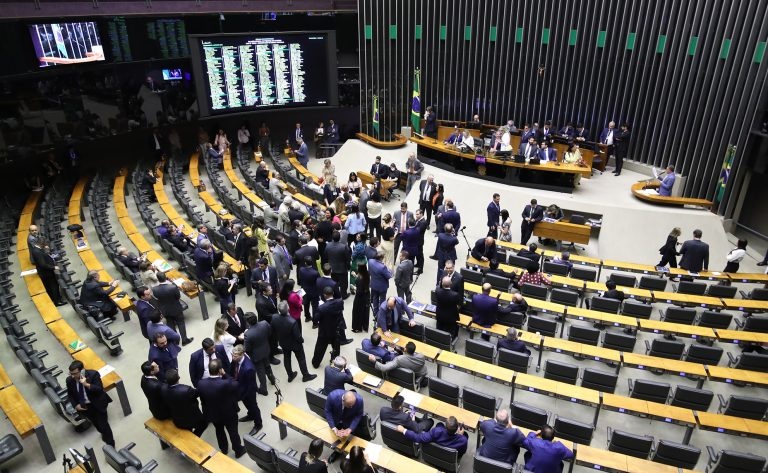 Votação na Caâmara dos deputados