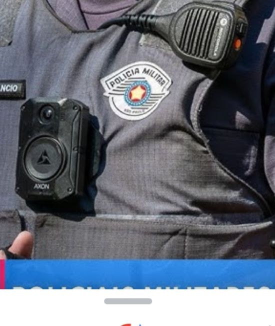 A câmera corporal que pode ser desligada no ato da prisão