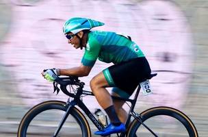 Atleta piauiense conquista 1º lugar no GP Teresina de Ciclismo (Foto: Divulgação/Ascom)