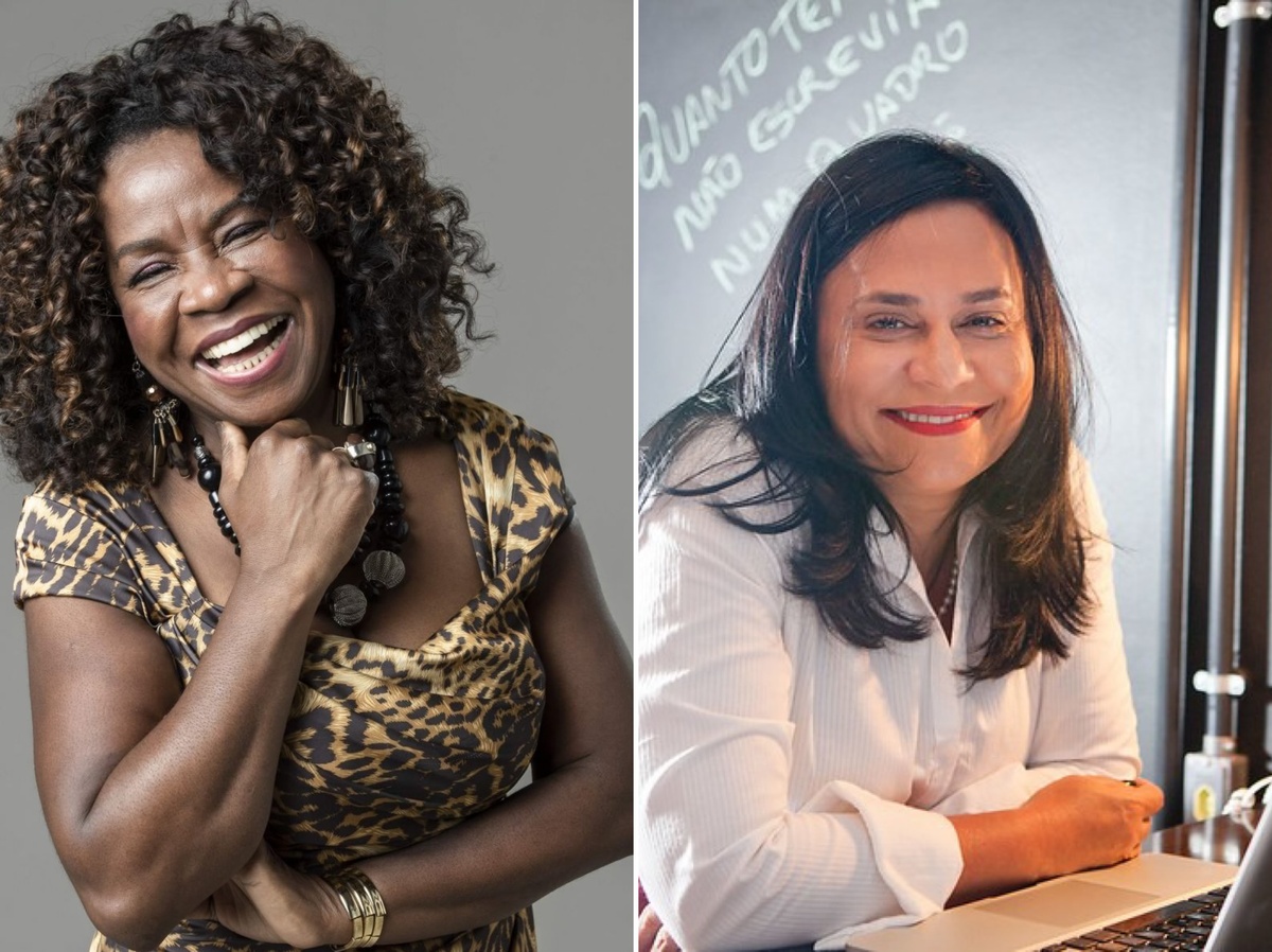 Atriz Zezeh Barbosa e Vânia Catani, produtora do filme “O palhaço”