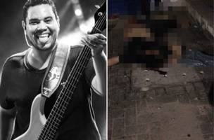 Carlos Henrique, baixista do cantor Júnior Masca, morre com tiro na cabeça (Foto: Reprodução)