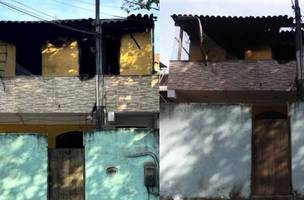 Casa das vítimas (Foto: Reprodução/X.com)