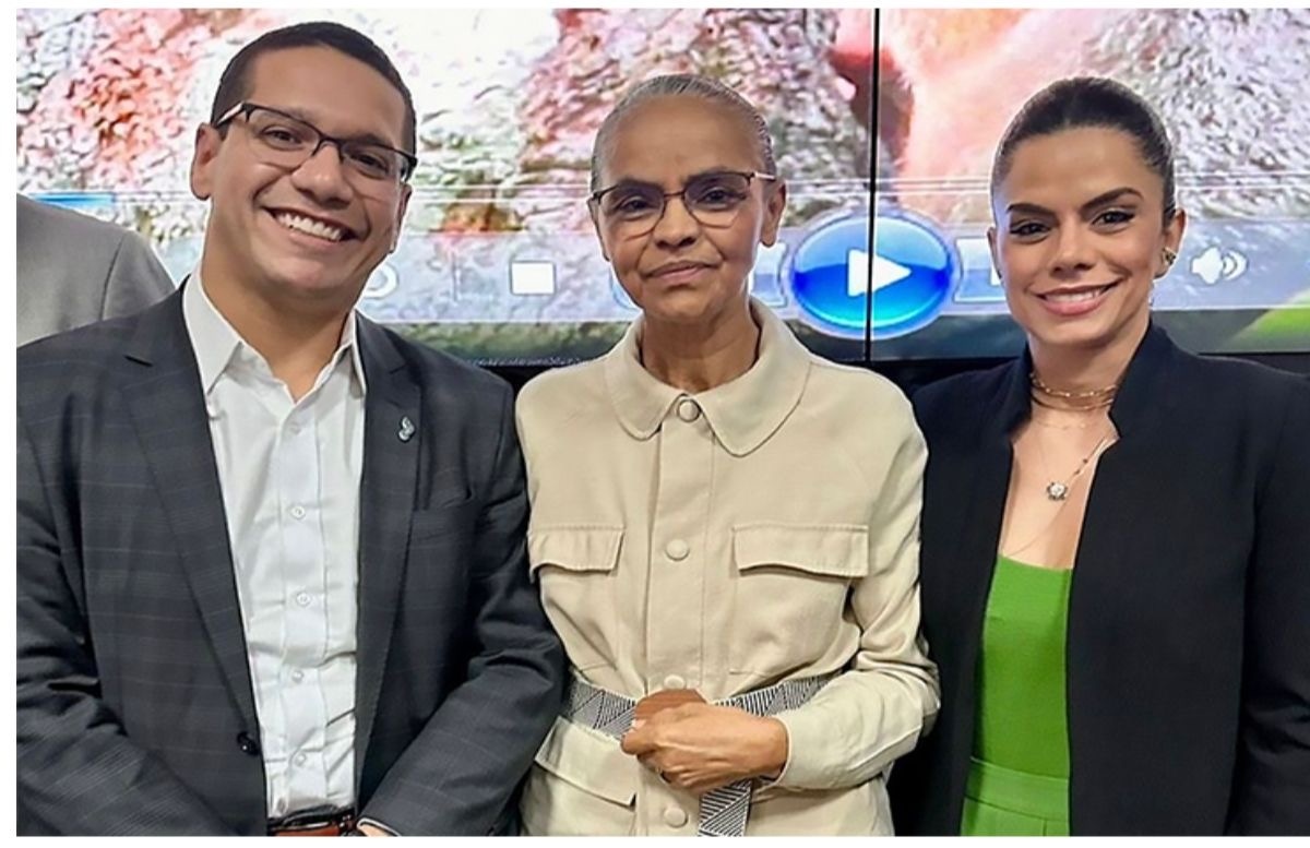 Daniel, a ministra Marina e Thays: o que eles estão fazendo ?
