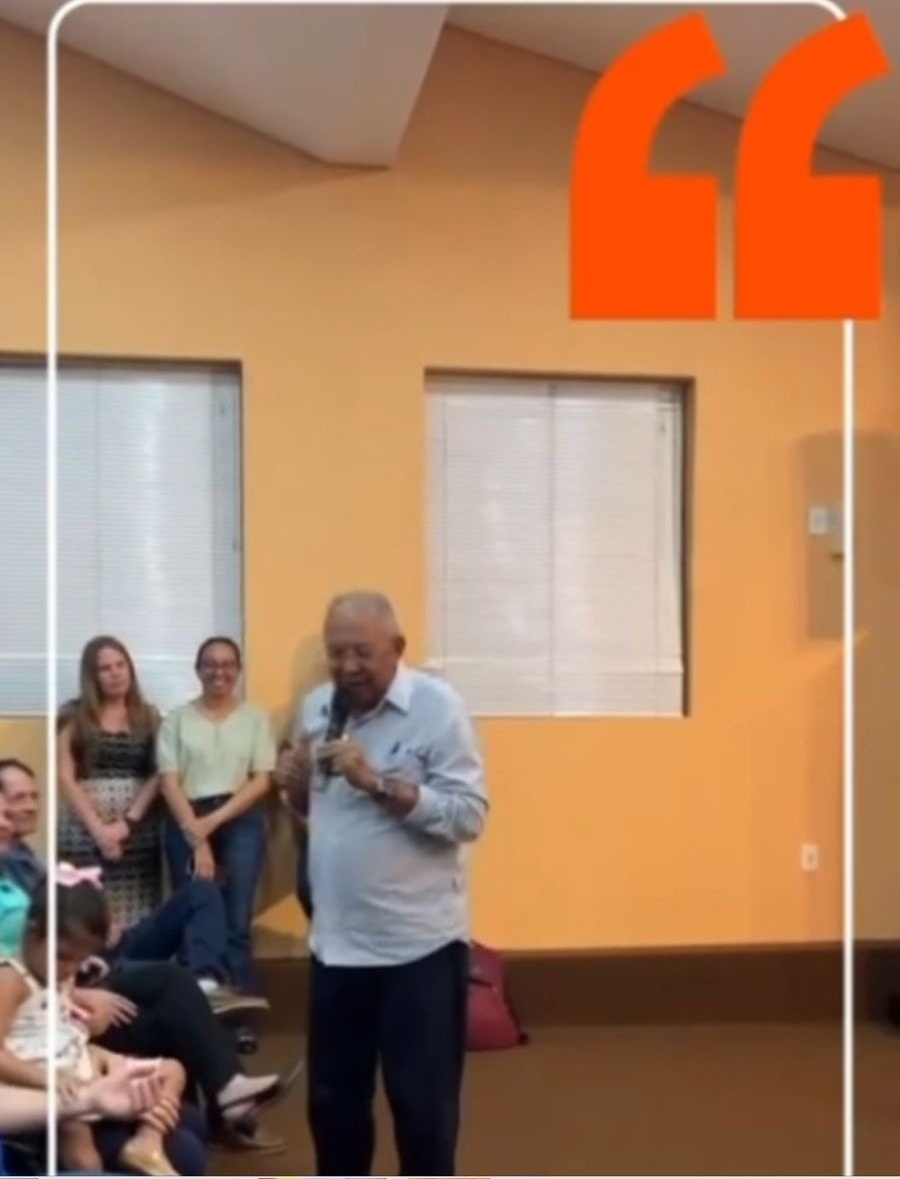 Dr Pessoa pedindo para Fábio Novo deixar de mentir