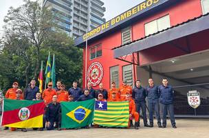 Equipe participou de resgates e apoio à ações no Rio Grande do Sul (Foto: Reprodução)