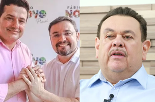 Gustavo Henrique, Fábio Novo e Silas Freire (Foto: Edição/Portal AZ)