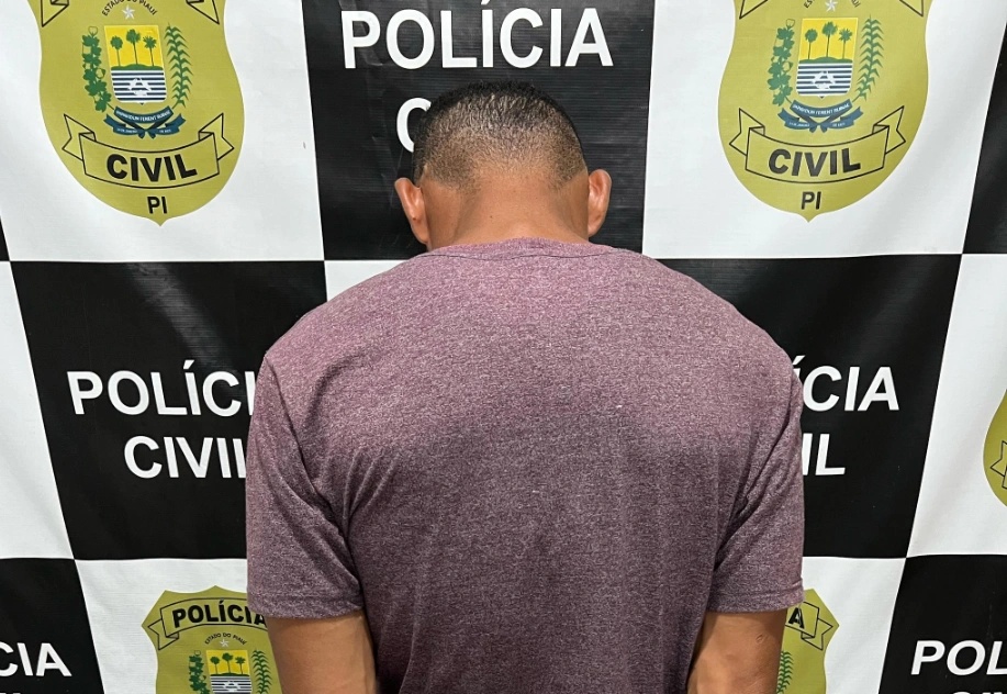 Homem é preso acusado de estuprar menina de 10 anos, sobrinha da sua esposa, em Caraúbas do Piauí