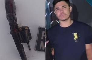 Homem é preso em Picos após matar segurança e balear dono de posto de gasolina em uma festa (Foto: Reprodução)