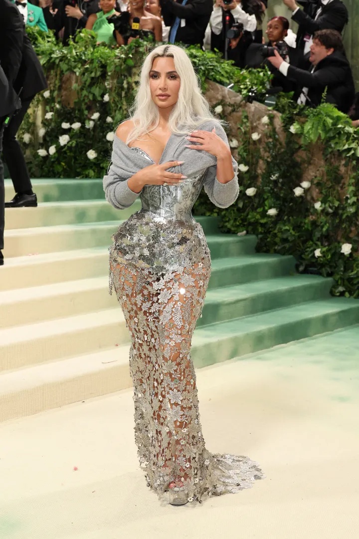 Kim Kardashian no Met Gala 2024