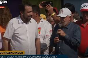 Lula e Boulos (Foto: Reprodução/Divulgação)