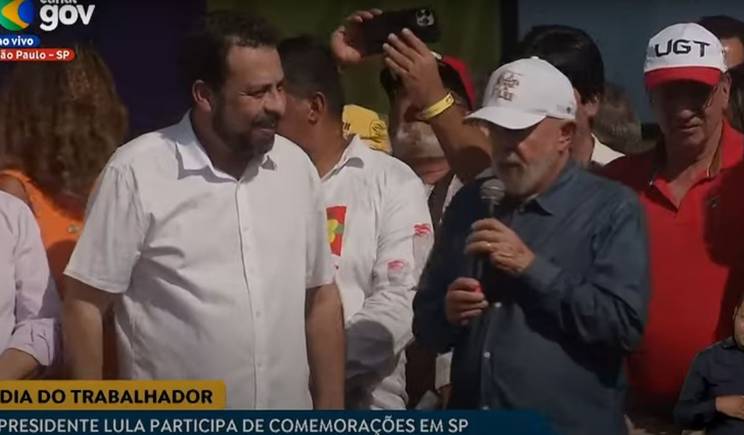 Lula pede votos para Boulos e descumpre lei eleitoral com propaganda antecipada