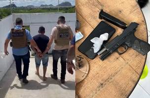 Membro de facção criminosa no Piauí é preso no Ceará (Foto: Divulgação/SSP-PI)