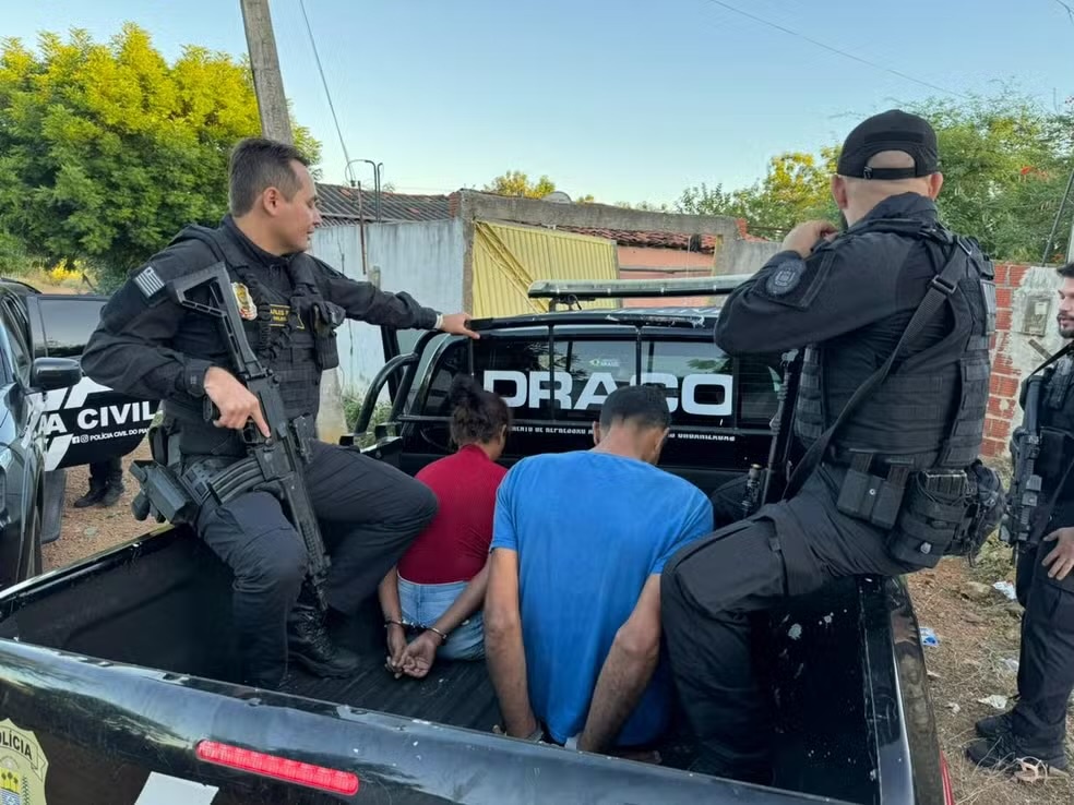 Membros de facção criminosa são presos suspeitos de diversos assassinatos no Sul do Piauí