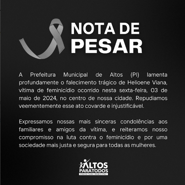 Nota de pesar