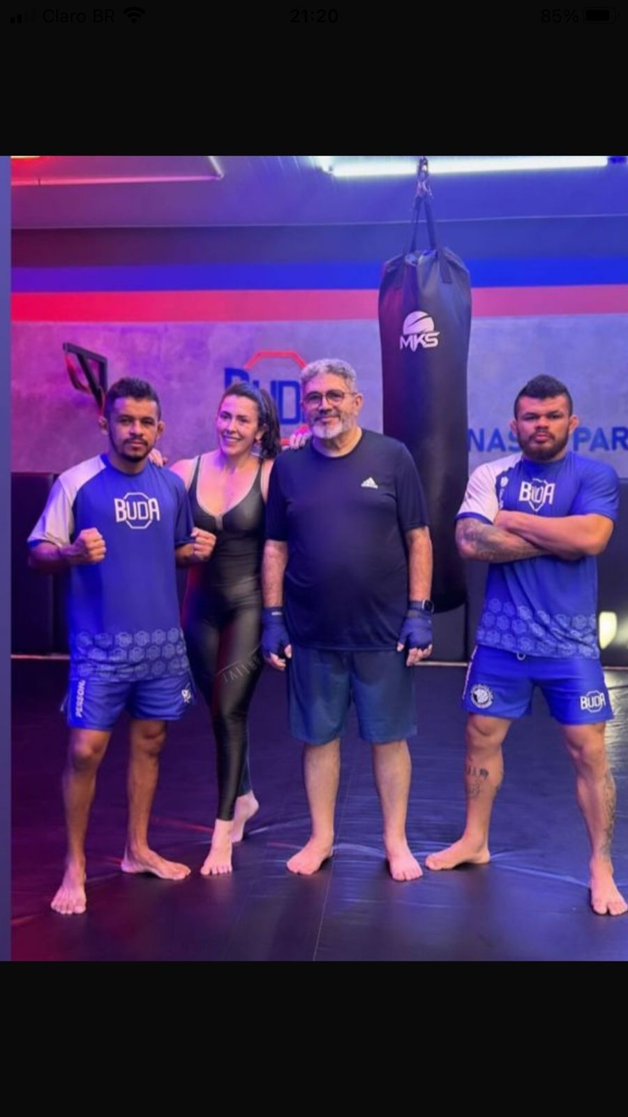 Olha aí o secretário Antônio Luís se preparando para lutar (contra os órgãos de controle)… ele é a amada com instrutores