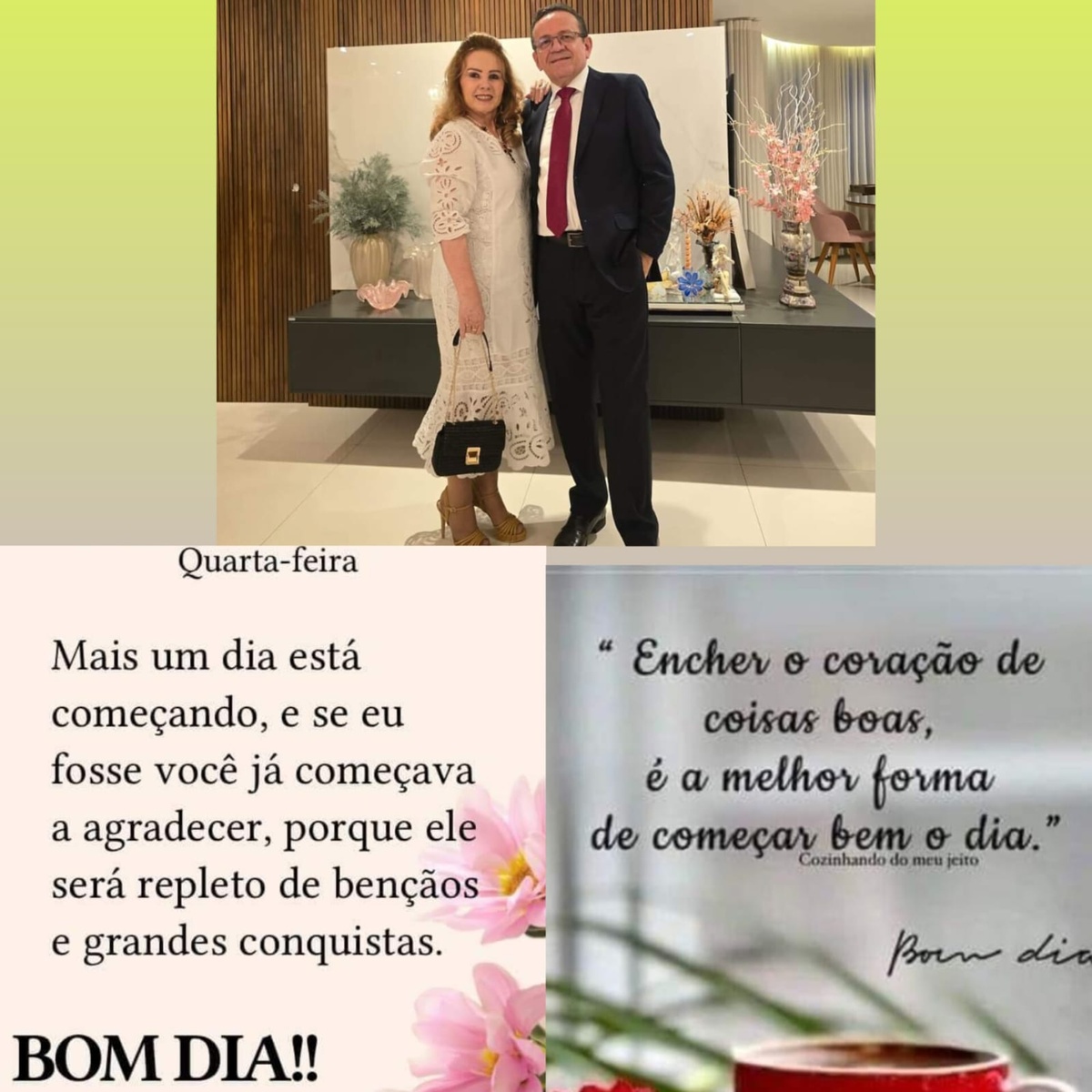 Pensamento do dia.