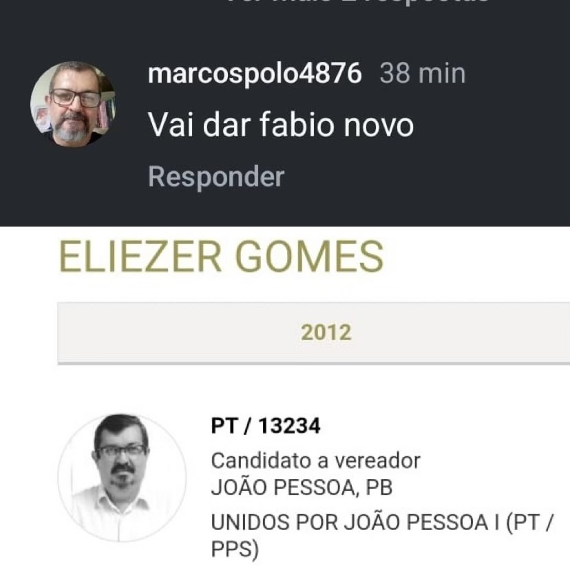 Perfis robôs que seguem Fábio Novo cometem crimes