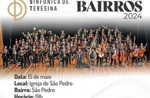 Projeto Sinfonia nos Bairros (Foto: Reprodução/Orquestra Sinfônica de Teresina)