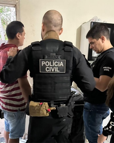 Suspeito de armazenar vídeos e fotos de abusos sexuais infantis é preso pela Polícia Civil em Cocal dos Alves