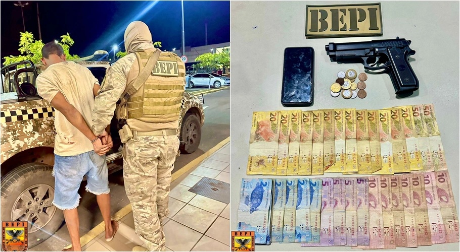 Suspeito de assaltar lojas do shopping é preso