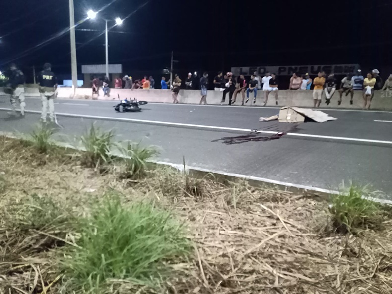 Acidente na BR-316 deixa motociclista morto em Teresina