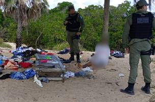 Adolescente é apreendido com granadas e armas de fogo em Cajueiro da Praia, litoral do Piauí (Foto: Reprodução)