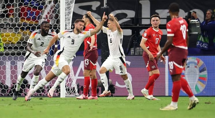 Alemanha empata com a Suíça na Eurocopa