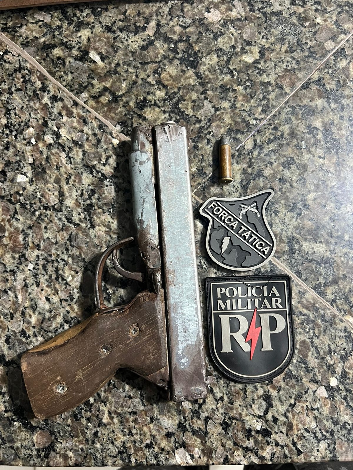 Arma de fogo apreendida
