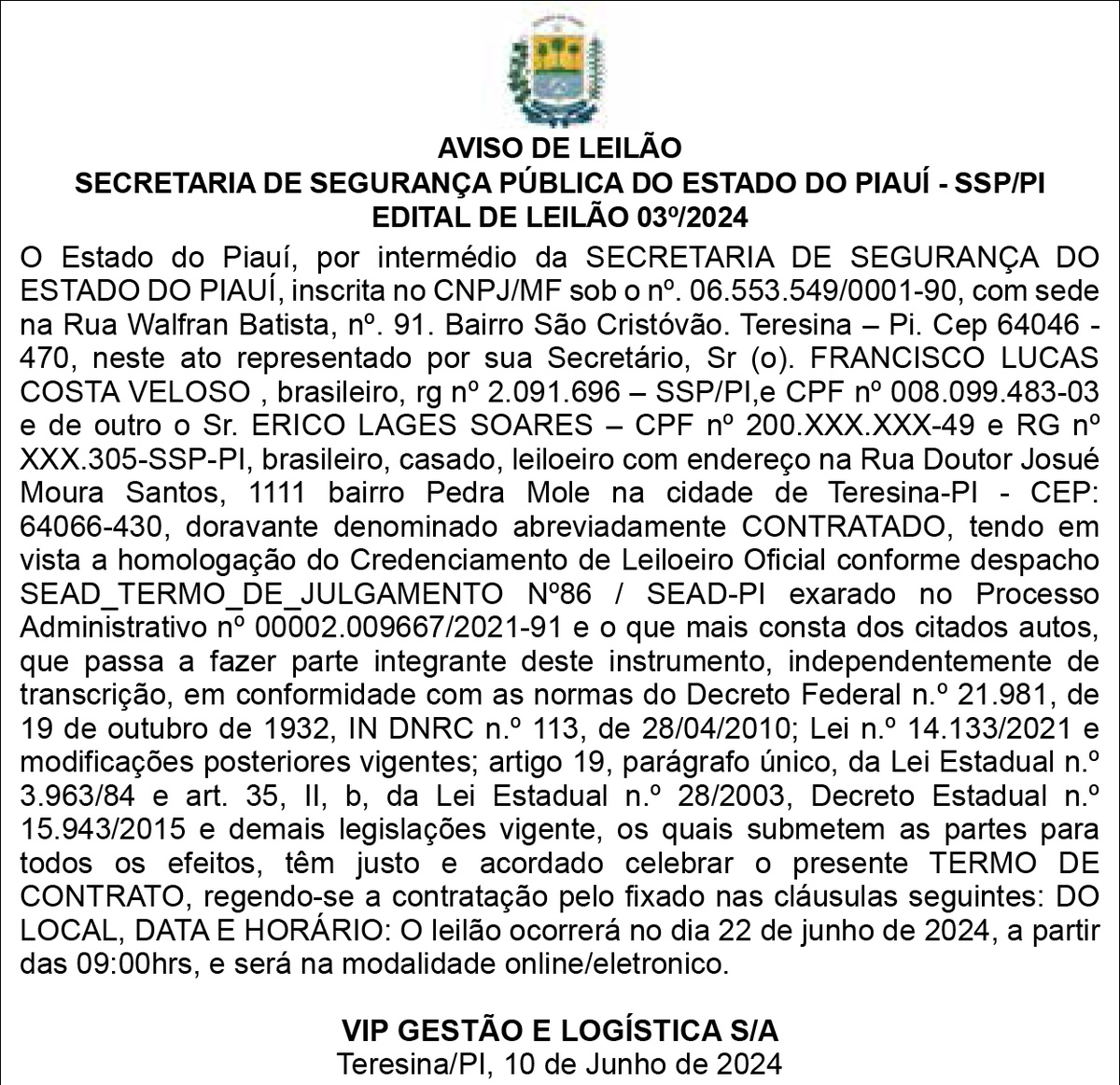 Aviso