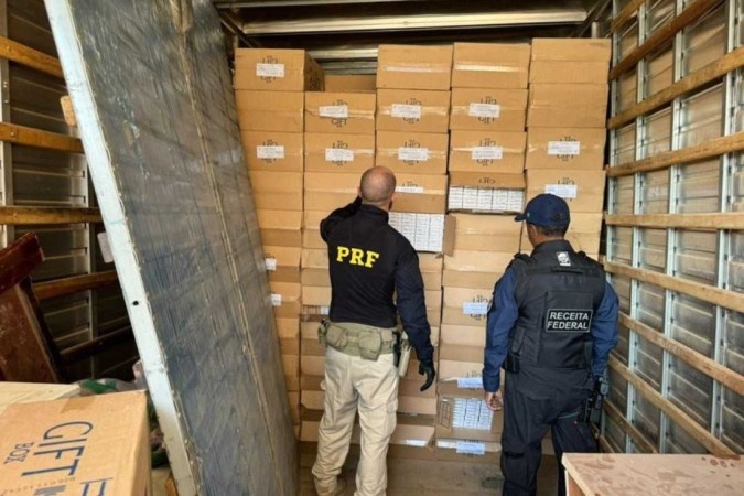 Carga de cigarros apreendida