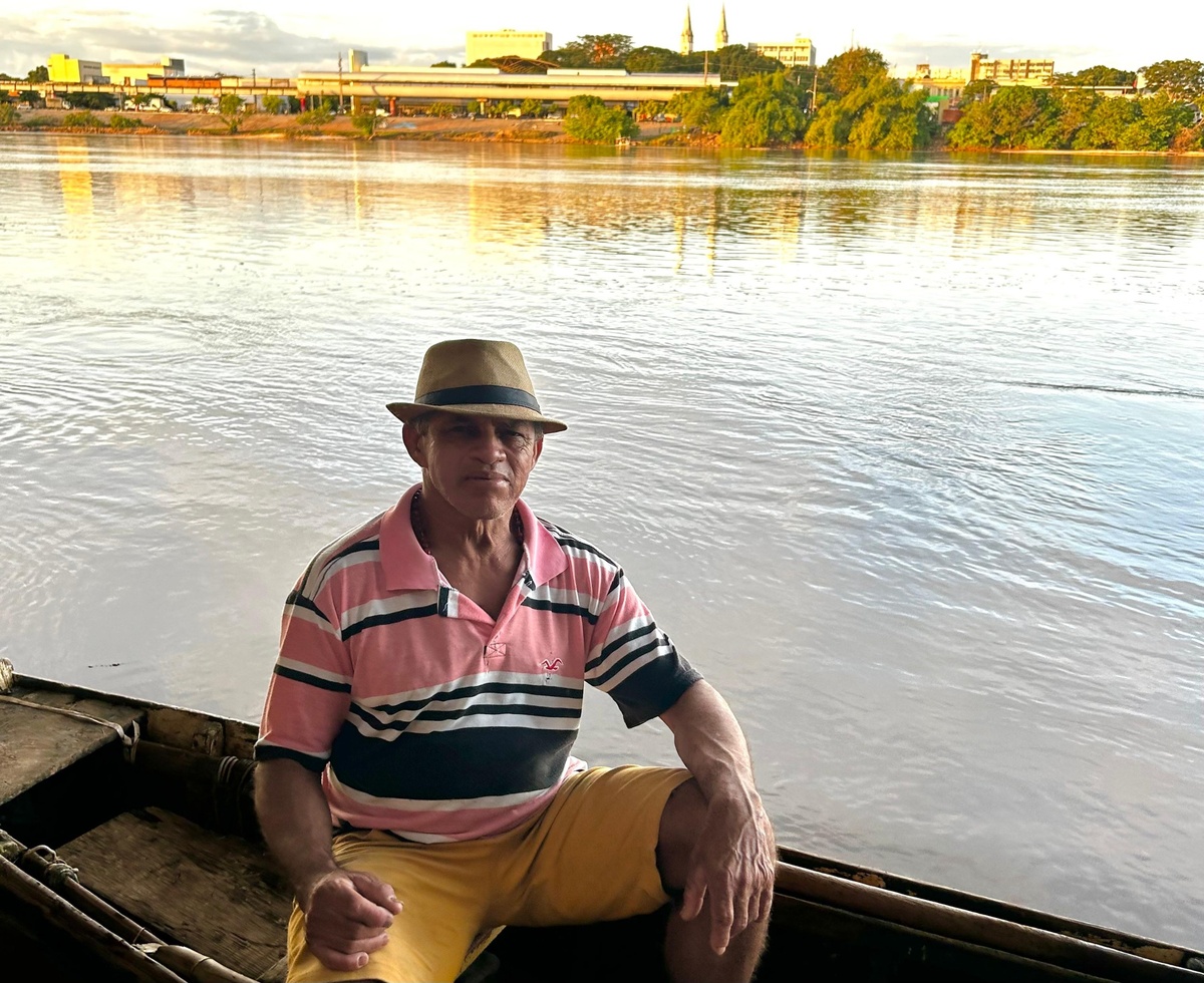Francisco da Chagas Ferreira, pescador beneficiado.