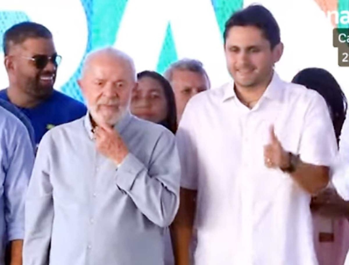 Juscelino e Lula estiveram juntos em eventos no Nordeste durante a sexta-feira (21)