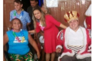 Mazé em evento carnavalesco (Foto: Reprodução)
