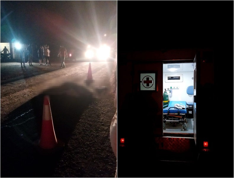 Mulher morre após porta de ambulância abrir e ela cair do veículo em rota