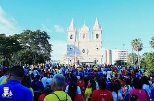 Multidão presente na 29ª Caminhada da Fraternidade (Foto: Reprodução/Redes Sociais)